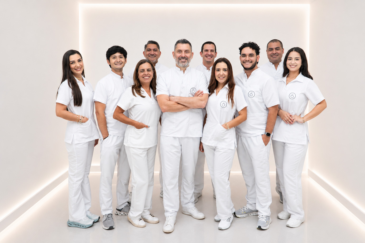El Dr. Carlos Acevedo y su equipo